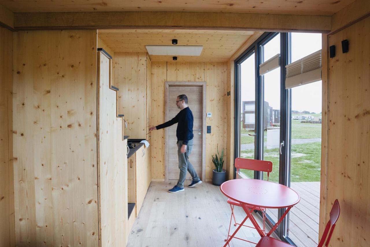 Tiny House Nature 16 Zur Meerseite - Green Tiny Village Harlesiel Carolinensiel Esterno foto