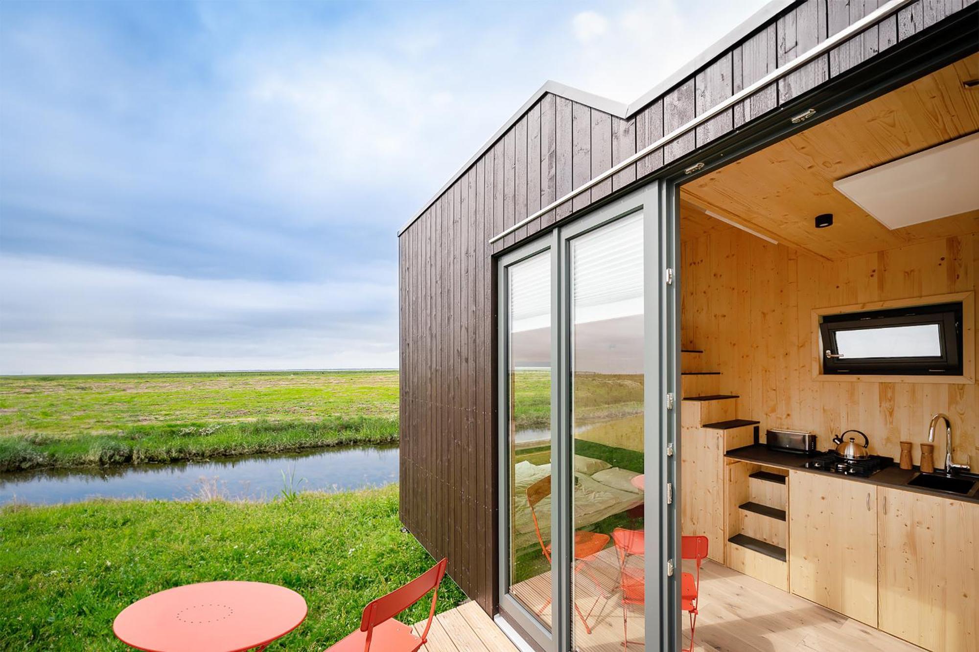 Tiny House Nature 16 Zur Meerseite - Green Tiny Village Harlesiel Carolinensiel Esterno foto