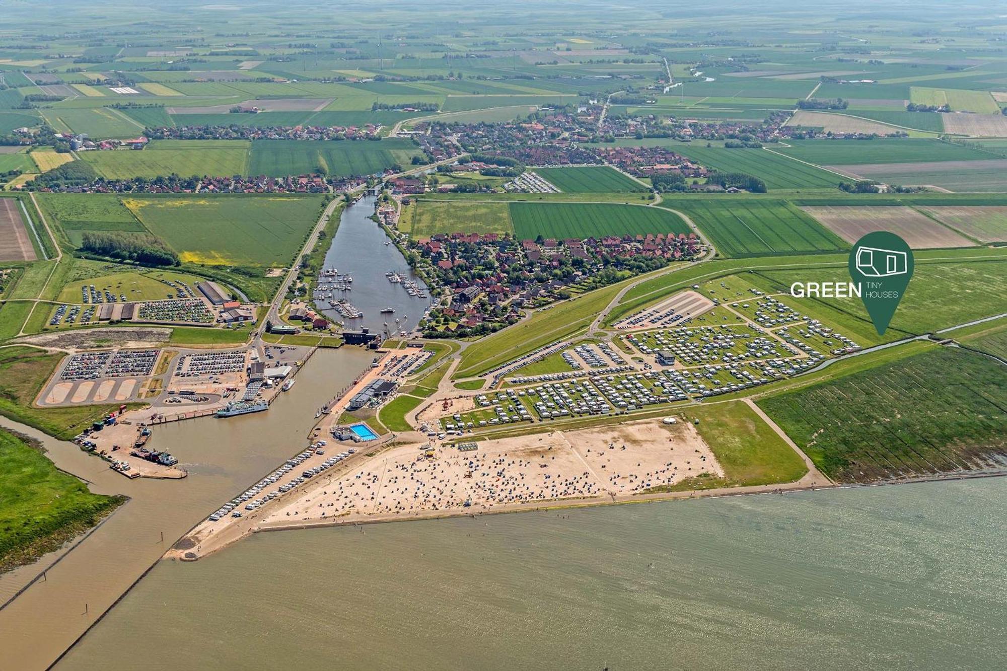 Tiny House Nature 16 Zur Meerseite - Green Tiny Village Harlesiel Carolinensiel Esterno foto